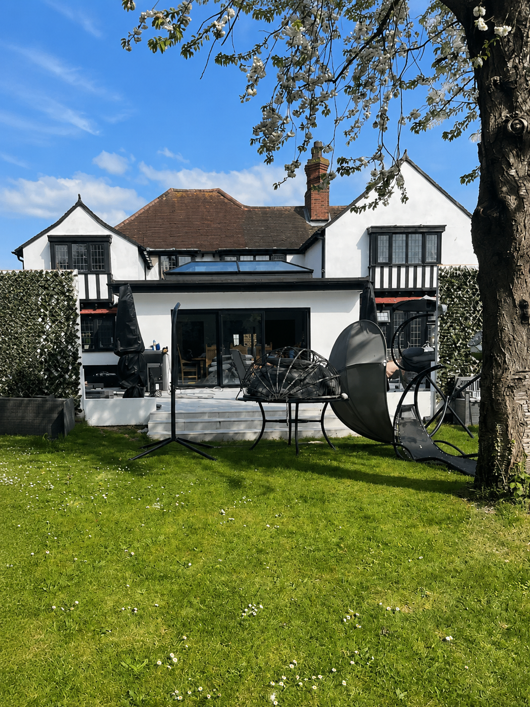 After photo of a completed modern rear house extension in Colchester Essex by Essex Builders